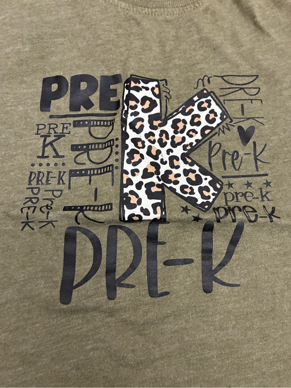 Child’s Size 4 Pre-K Back to School Graphic T-Shirt - Picture 2 of 4